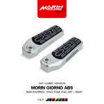 MORIN GIORNO ABS พักเท้าหลัง ทูโทน 2 สี CNC (R+L)