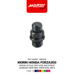 หัวฐานสายระบายอุดน้ำมันเครื่อง หัวเฟืองอลูมิเนียม ฐานสั้น เบอร์ 8