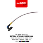 MORIN FORZA 300,350 สายระบายจานไฟ ต่อปัก 90 [หัวห่วงเบนโจ+บุช+น็อตร้อยสาย]